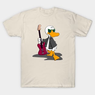 Cool Duck with Guitar T-Shirt